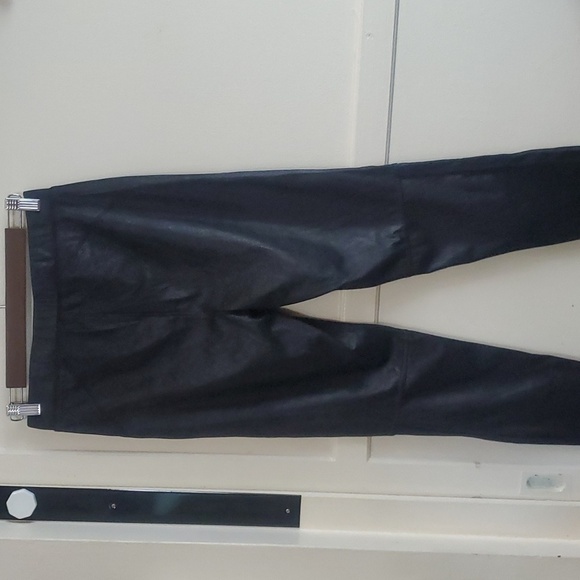 NWT Free People Faux Suede Pants Leggings Vegan Jegging Size S - Picture 7 of 13